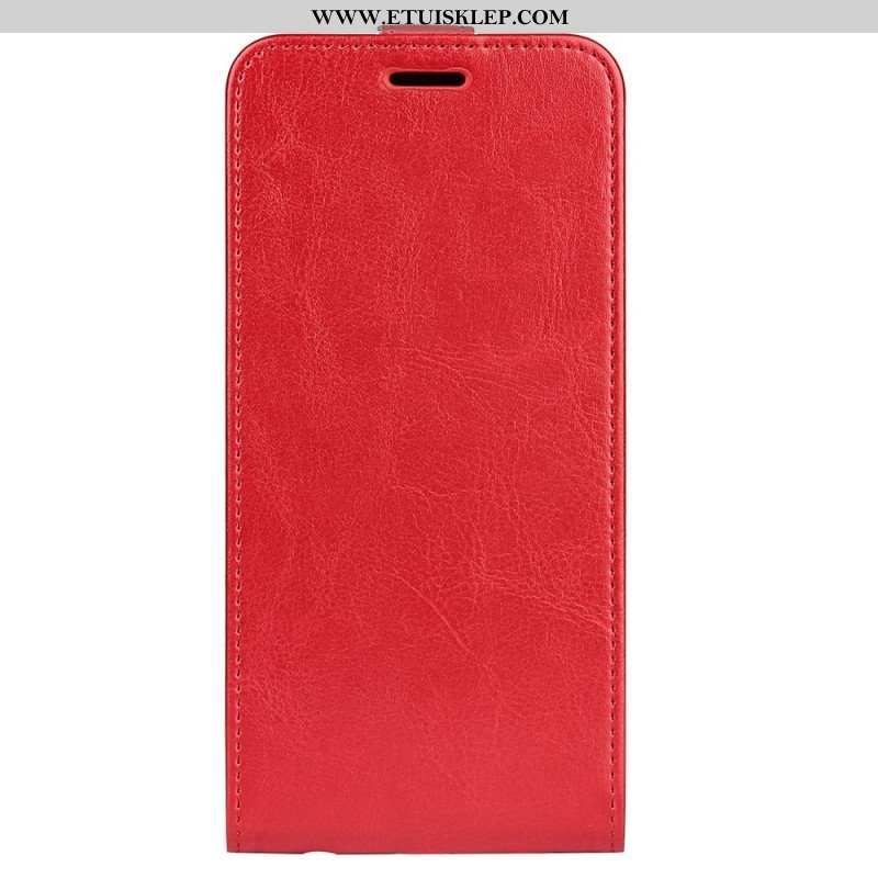 Etui Folio do Xiaomi 12T / 12T Pro Skórzany Futerał Pionowa Klapa